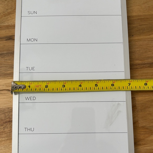 Days of the Week Dry Erase Board Calendar and Cork Board - Picture 5 of 7